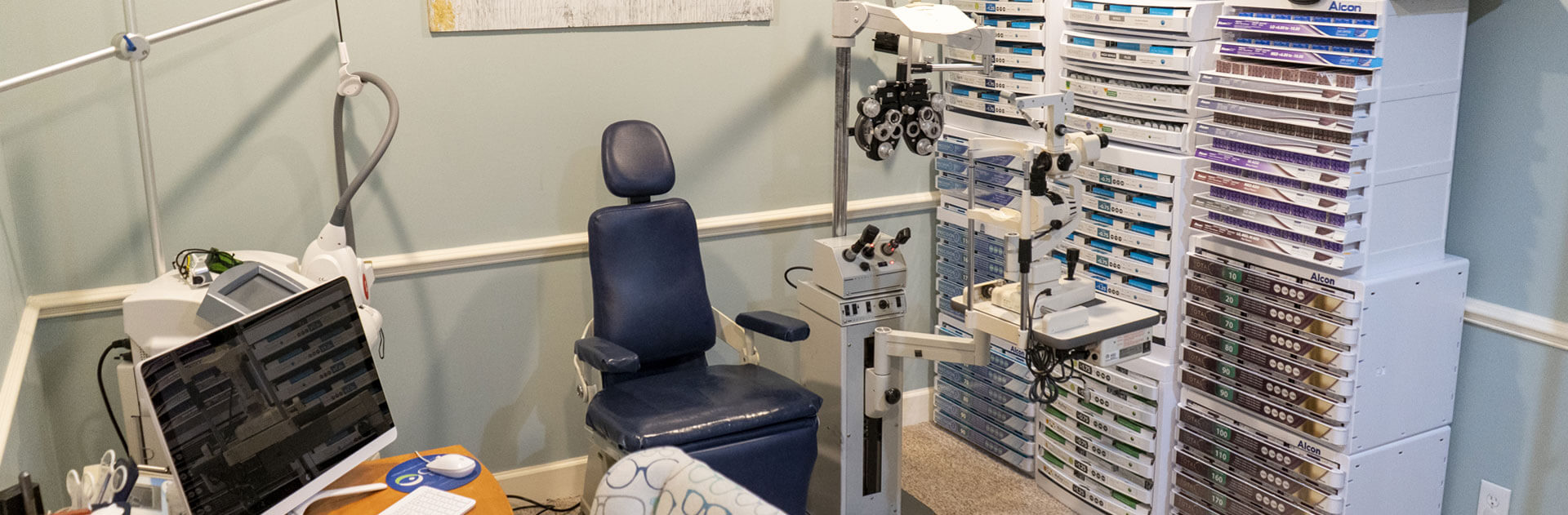 Comprehensive eye exam at Classic Vision Care